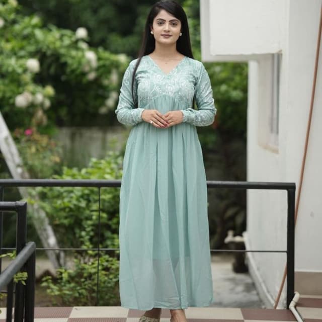 Pale Blue Dress