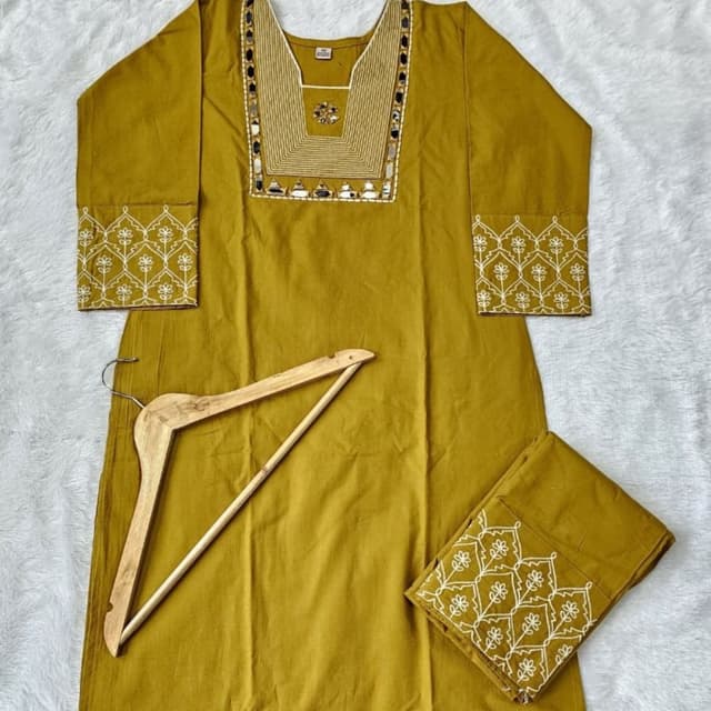 Yellow Kurta