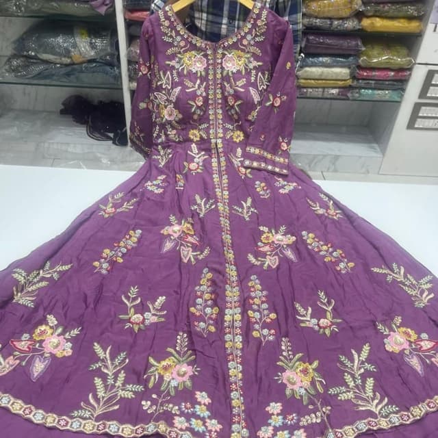 Purple Salwar Suite
