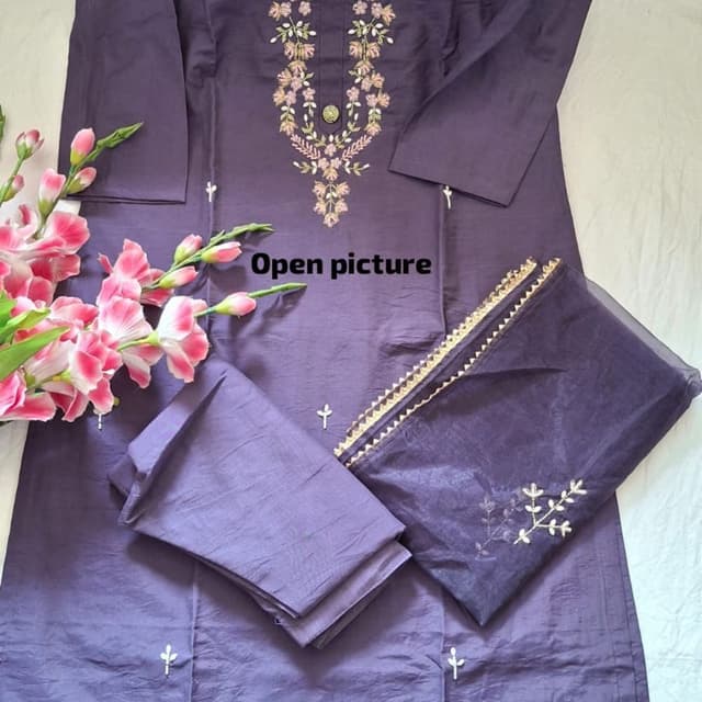 Purple Salwar Suite
