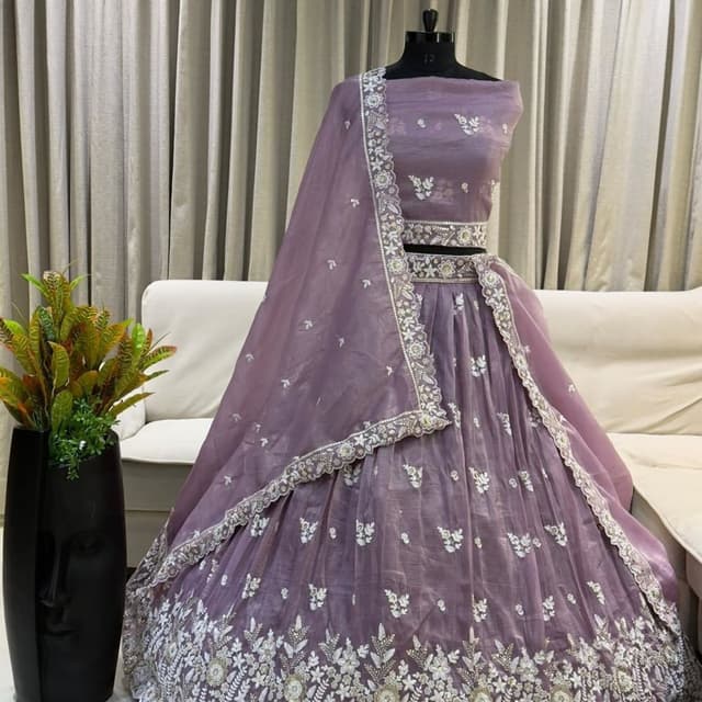 Purple Lehenga