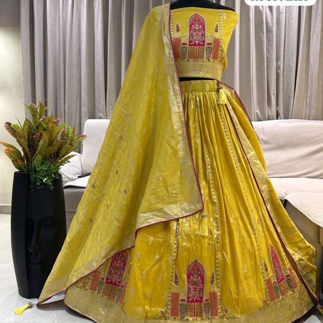 Yellow Lehenga