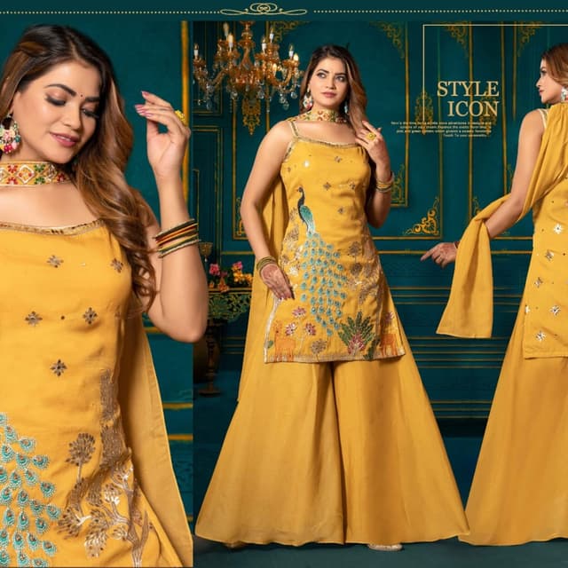 Yellow Salwar Suite