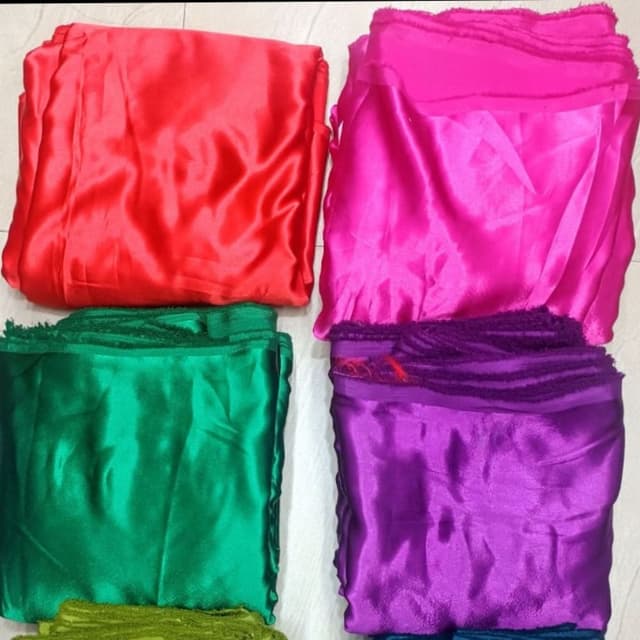 Red, Pink, Green, and Purple Fabric