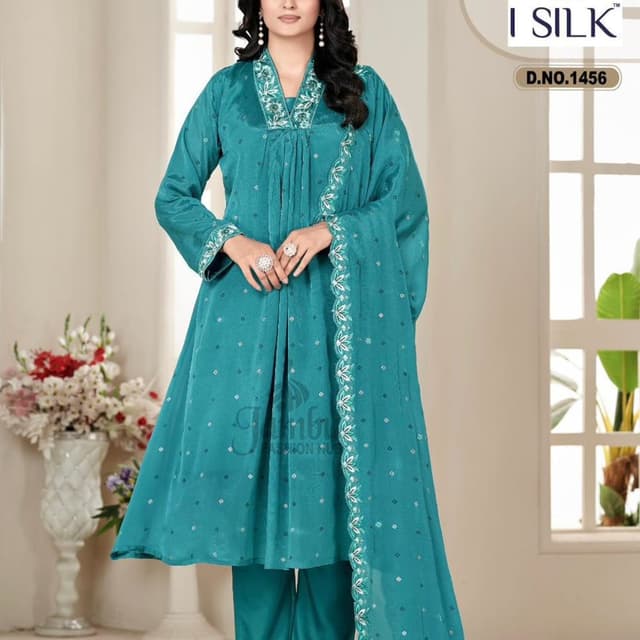 Green Salwar Suite