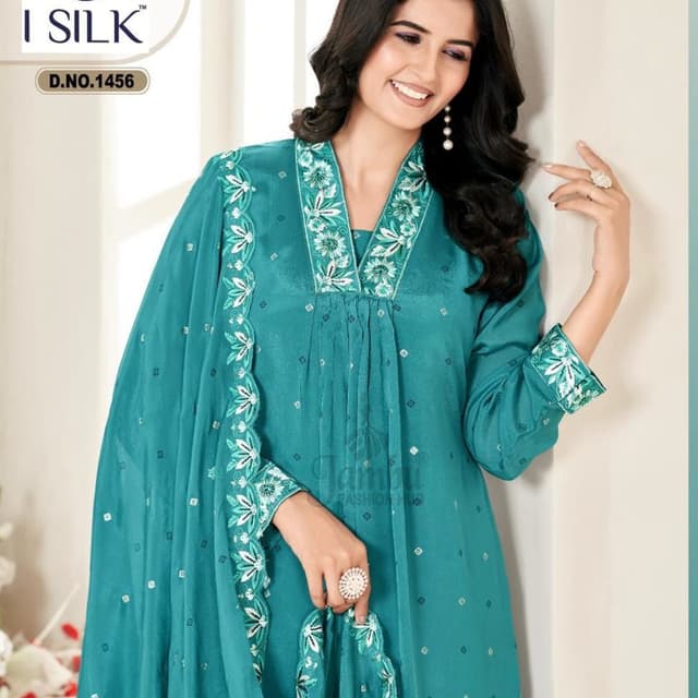 Green Salwar Suite