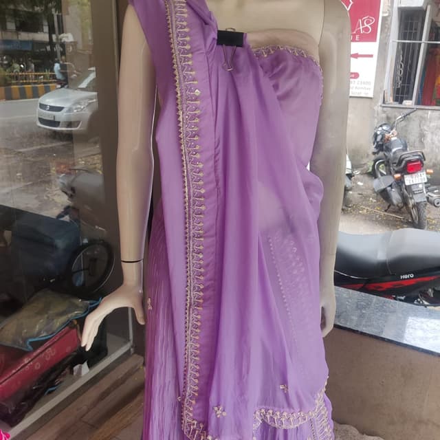 Purple Salwar Suite