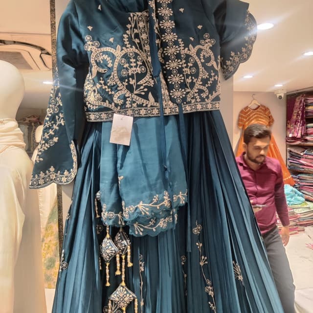 Blue Lehenga