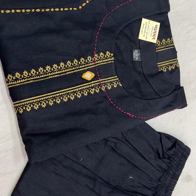 Black Kurta