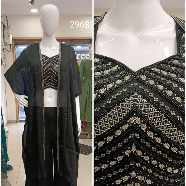 Black and Silver Co-ord Set