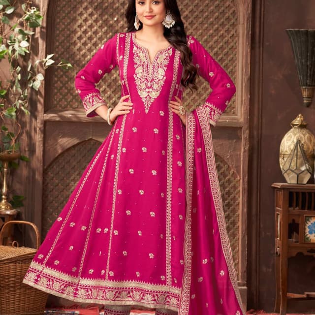 Pink Salwar Suite