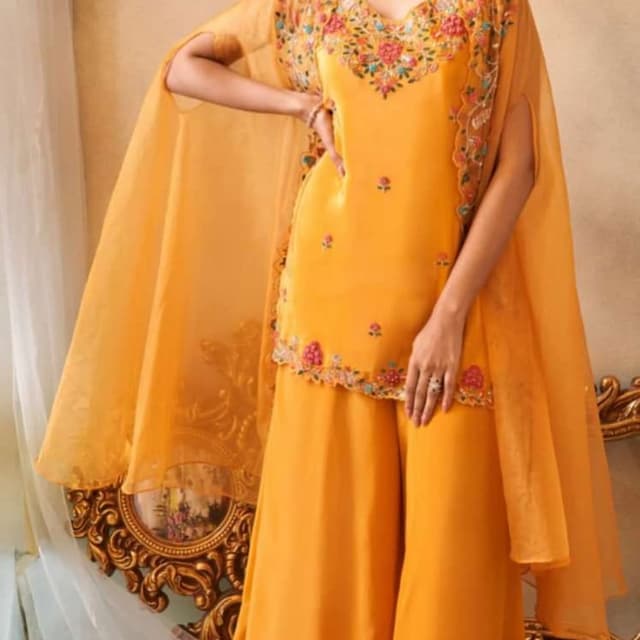 Yellow Salwar Suite