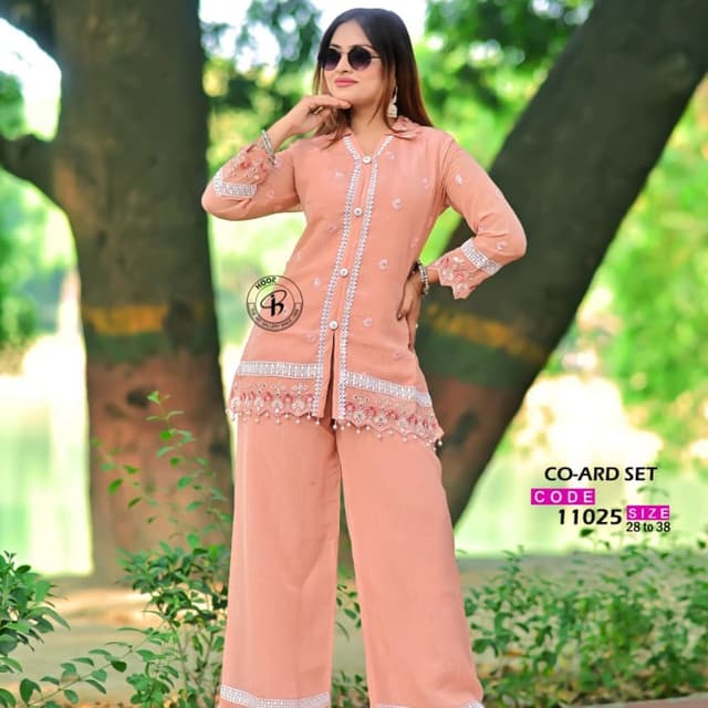 Peach Co-ord Set