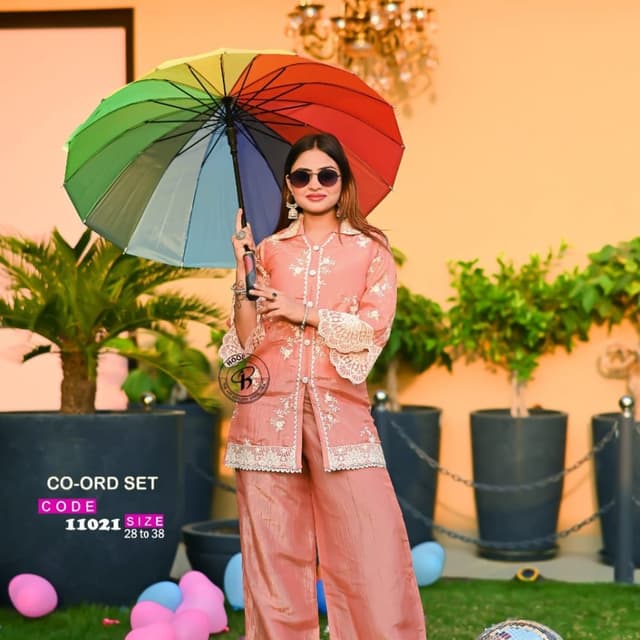 Peach Co-ord Set