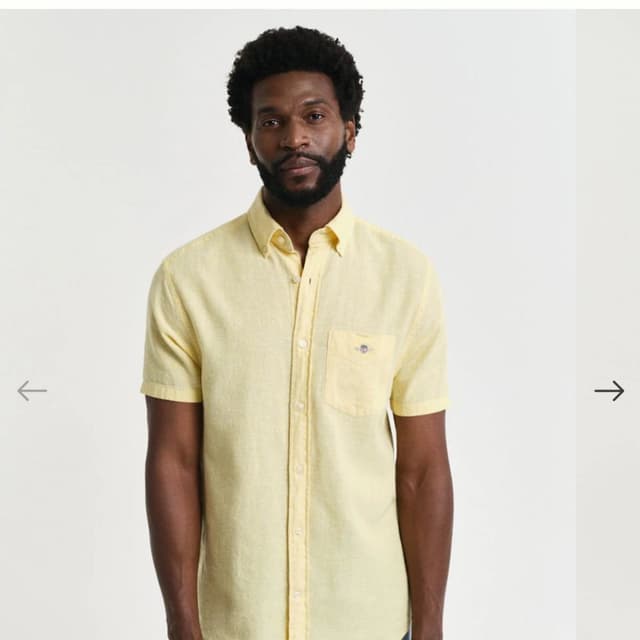 Pale Yellow Shirt