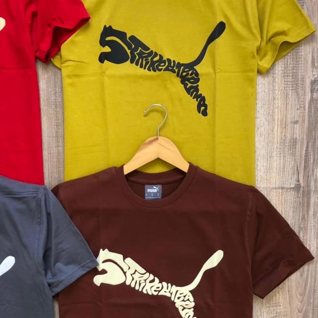 Various - Red, Yellow, Brown, Gray T-shirt