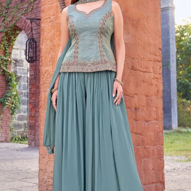Green Lehenga