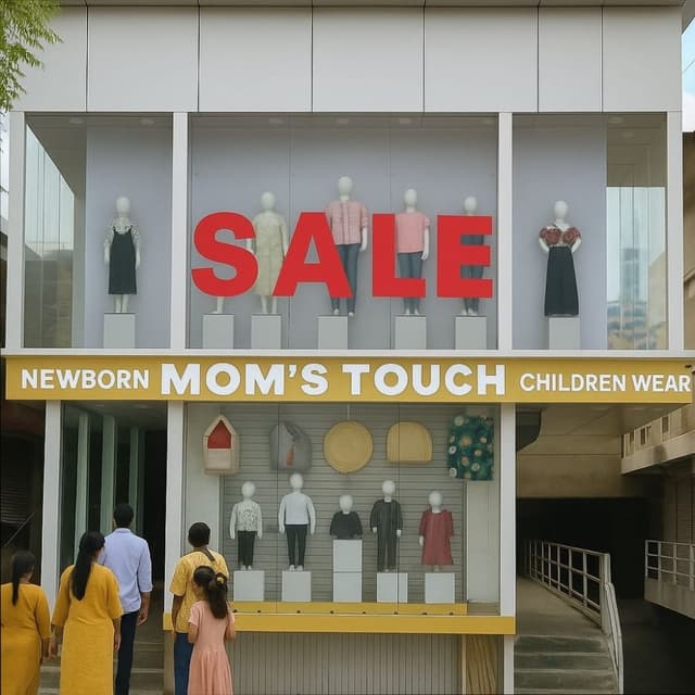 mom's Touch new born &Children Wear 