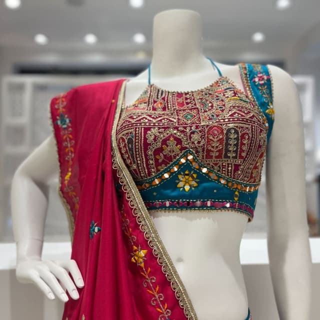 Red Lehenga