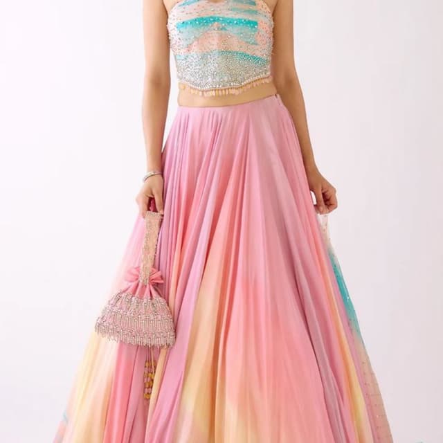 Pink Lehenga