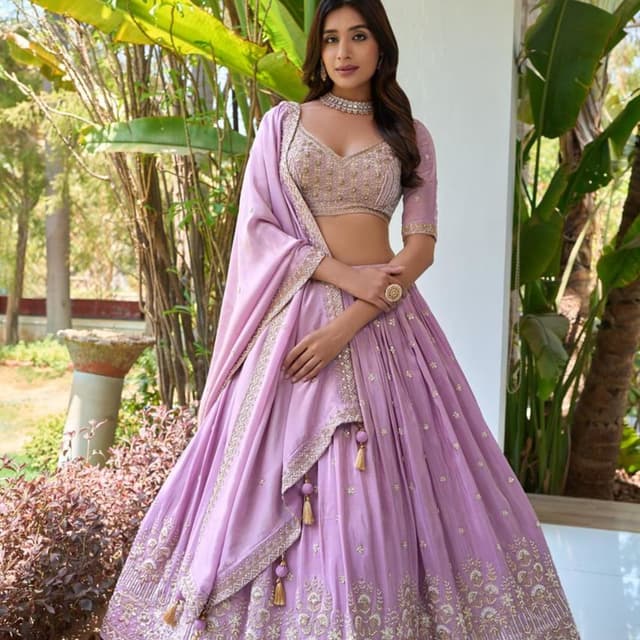 Purple Lehenga