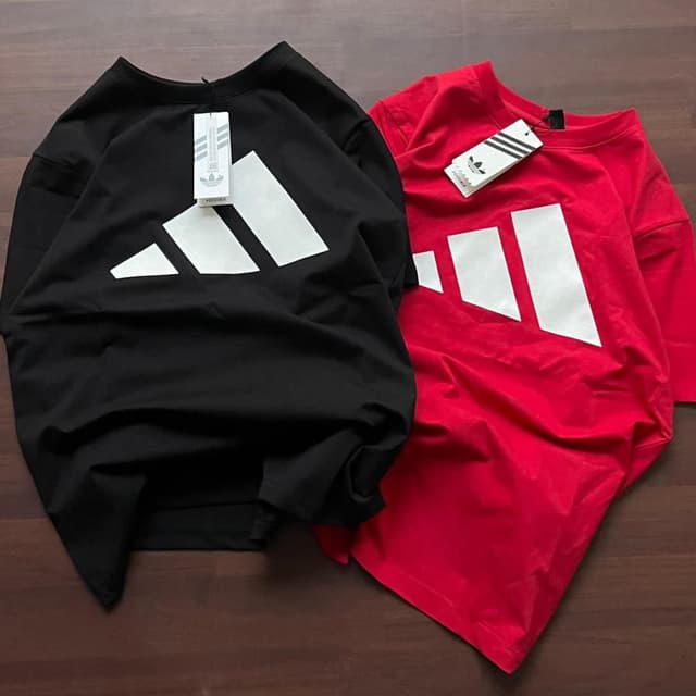 Black and Red, with White accents T-Shirt