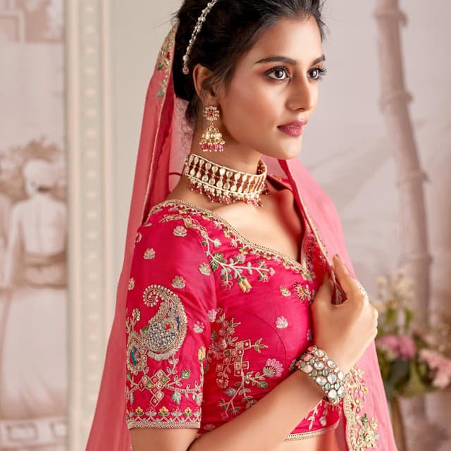Red Lehenga