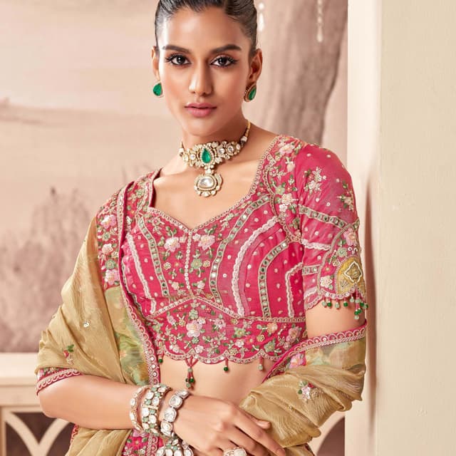 Gold Lehenga
