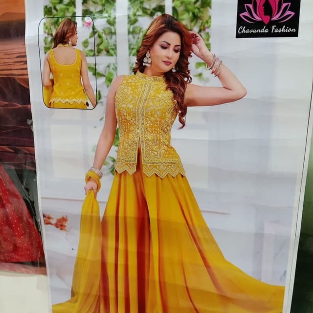 Yellow Salwar Suite