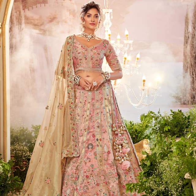 Gold Lehenga