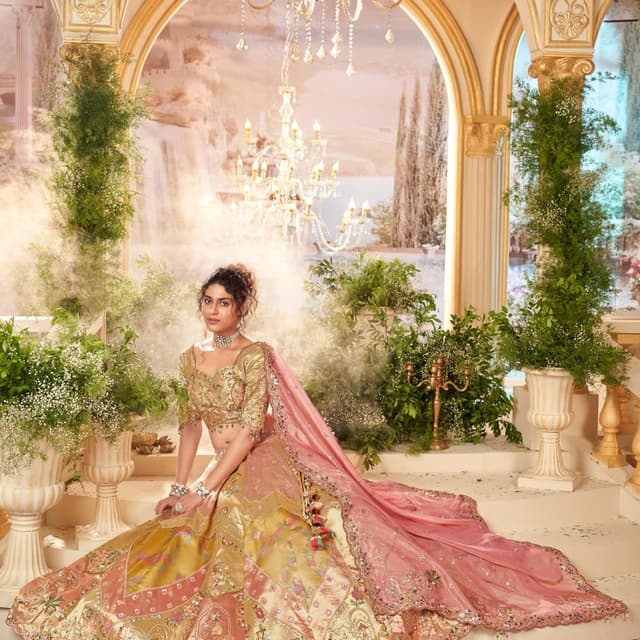 Gold Lehenga