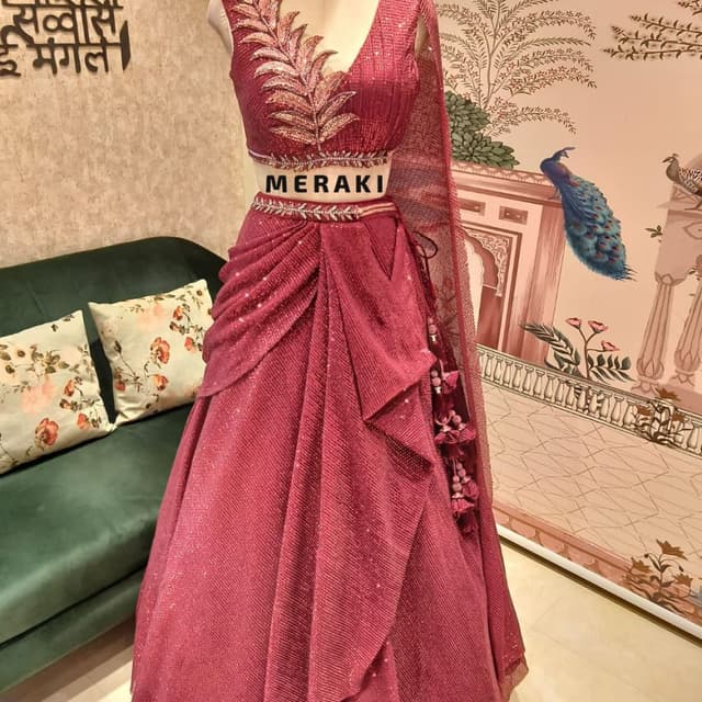 Red Lehenga