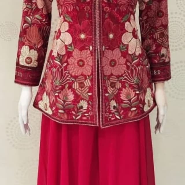 Red Salwar Suite