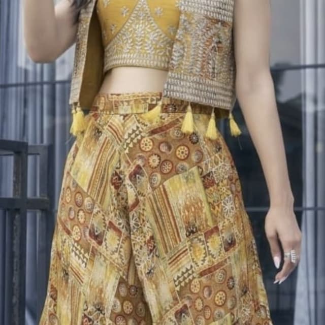 Gold Lehenga