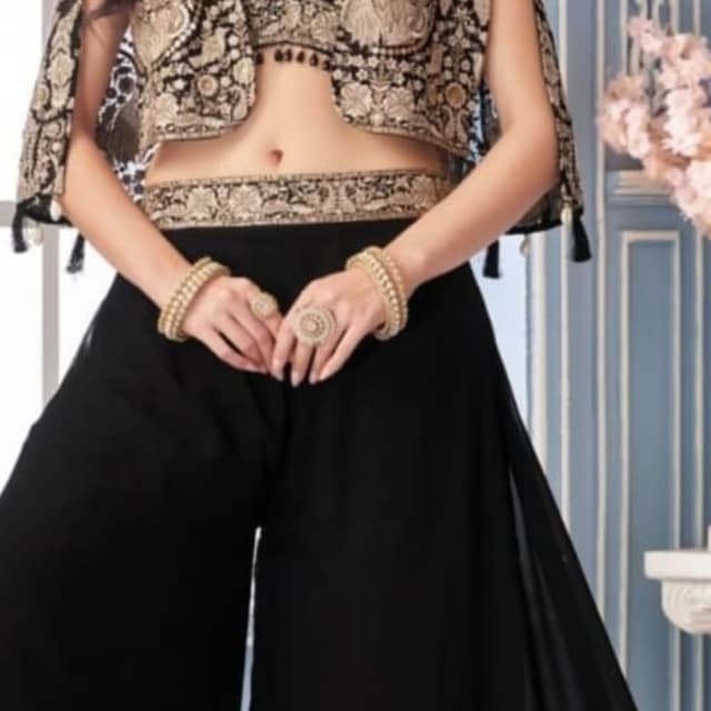Black Lehenga