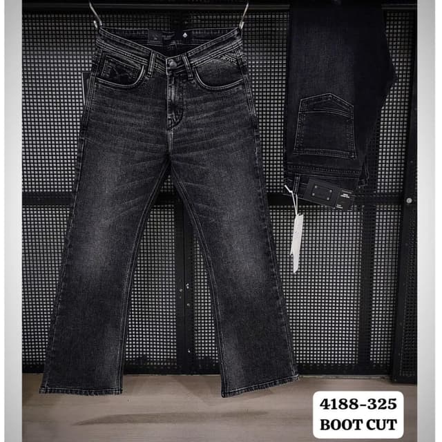 Black, Gray Jeans