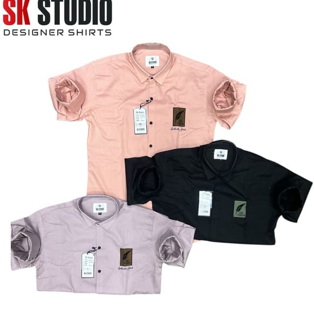 Pink, Black, and Lavender Shirt