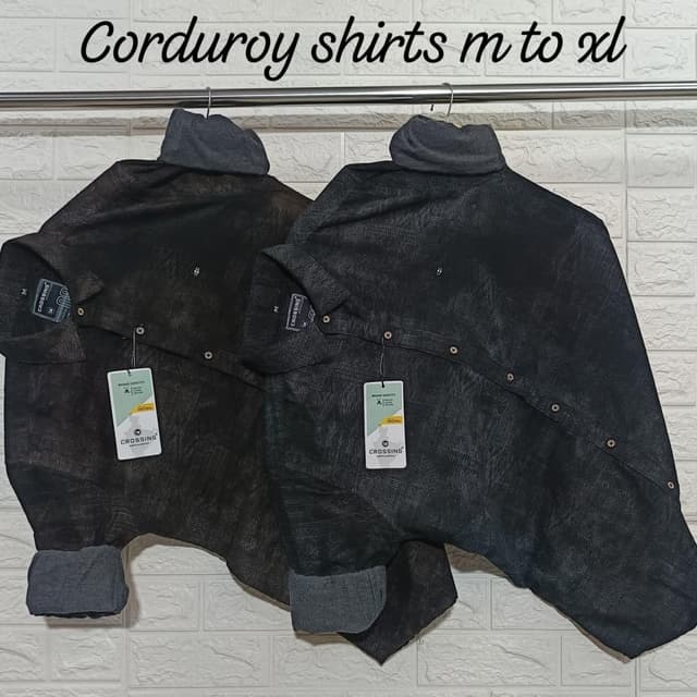 Black and Gray Shirt