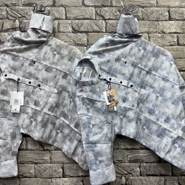 Grayscale with hints of blue Shirt