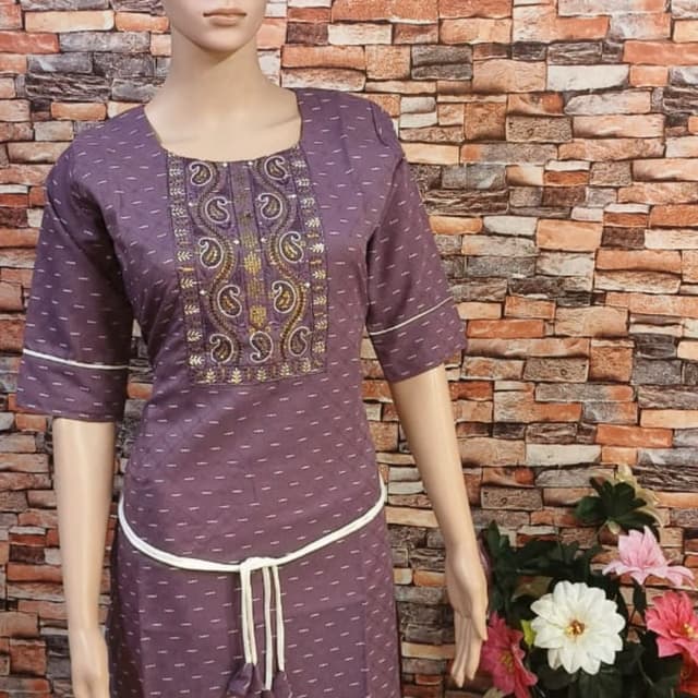 Purple Salwar Suite