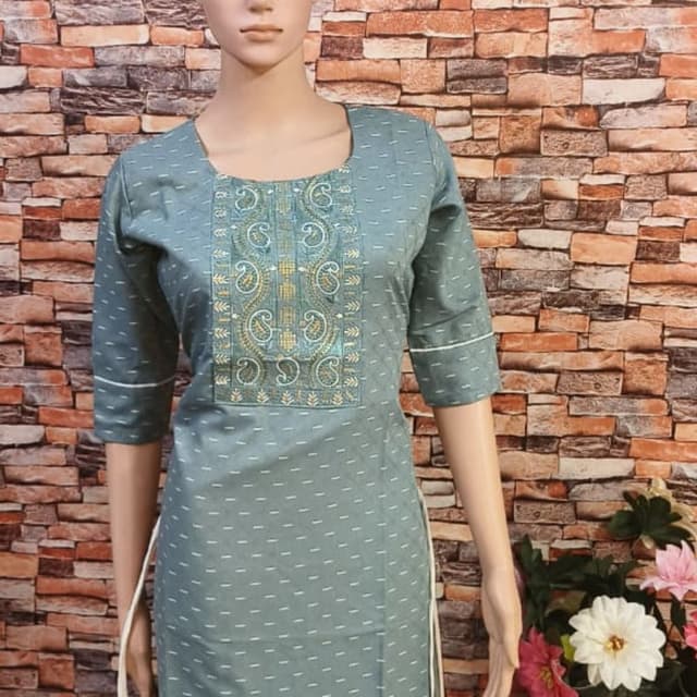 Green Salwar Suite