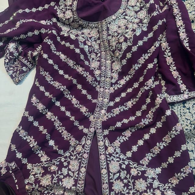 Purple Salwar Suite