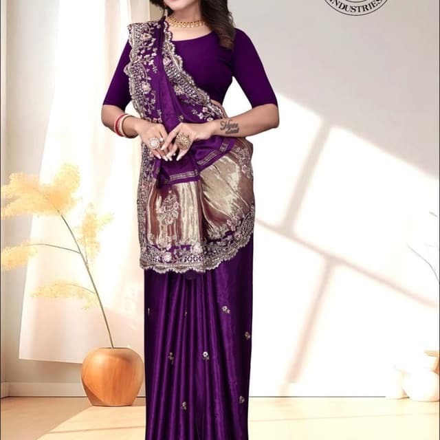 Purple Salwar Suite