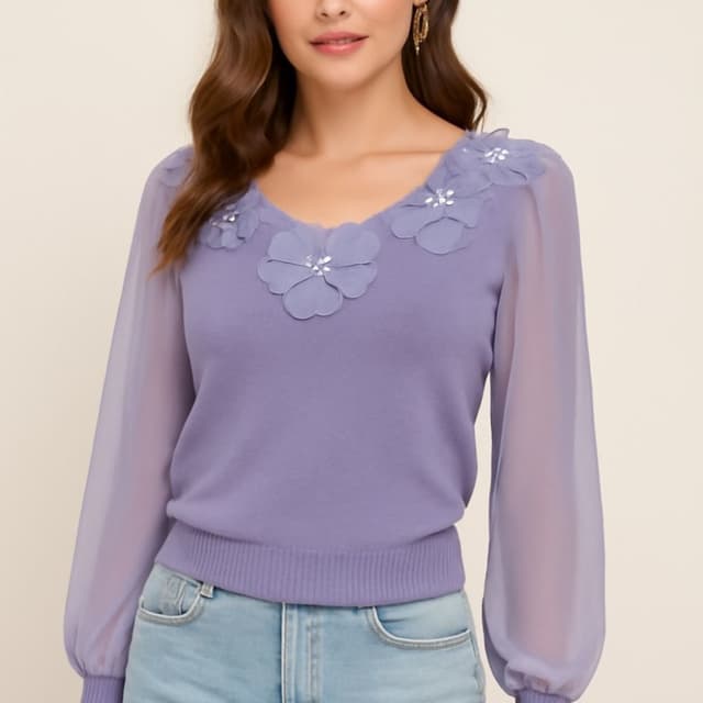 Purple Topwear