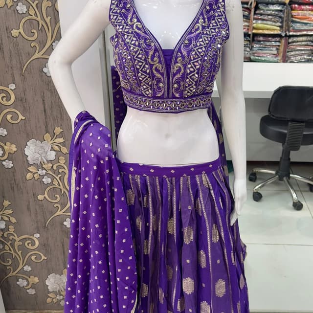 Purple Lehenga