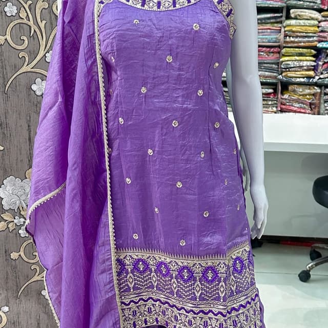 Purple Salwar Suite