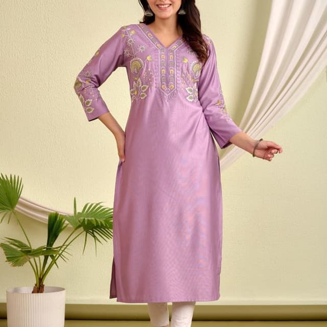 Purple Salwar Suite