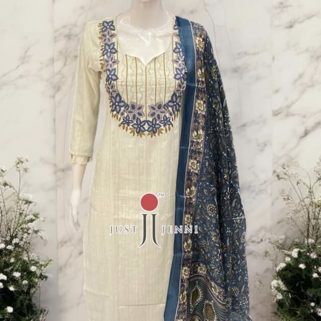 Blue Salwar Suite