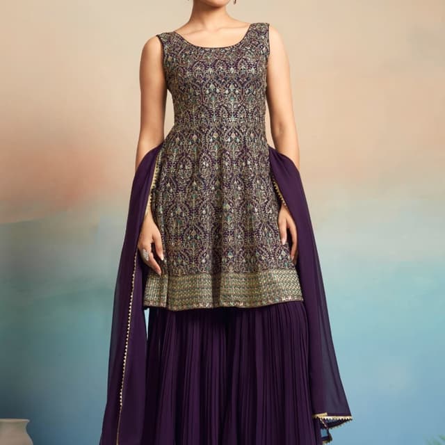 Purple Lehenga