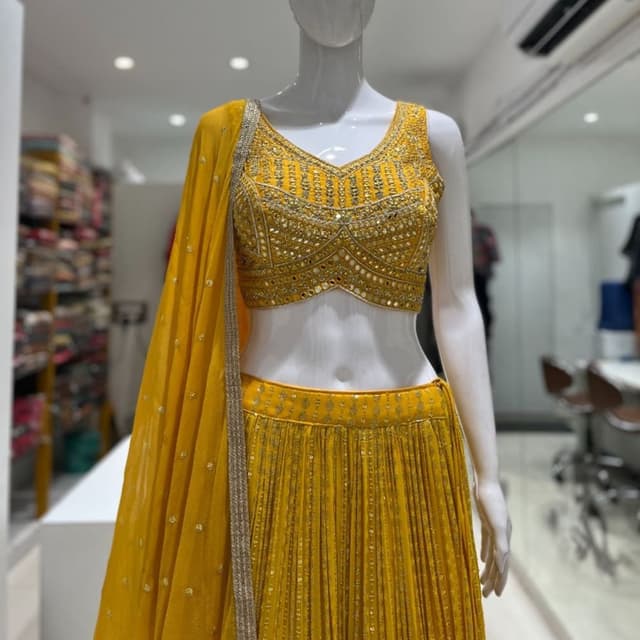 Gold Lehenga